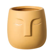 Ceramic Face Living Room Vase