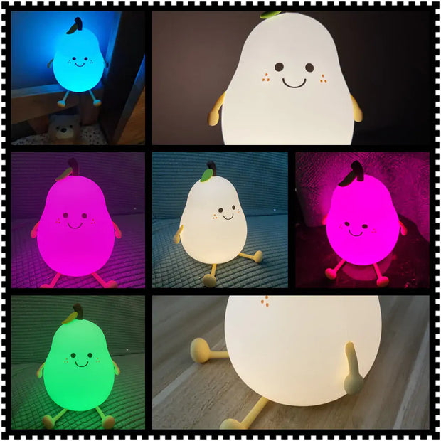 LED Pear Fruit Light